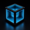 Cube décoratif lumineux CyberCube RGB - Gécoration gaming bureau