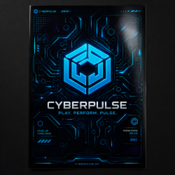 Poster Premium A2 CyberPulse - Décoration Murale Gaming CyberPulse