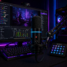Micro de Bureau Cardioïde SignalMic Pro - RGB et Filtre anti-pop / CyberPulse