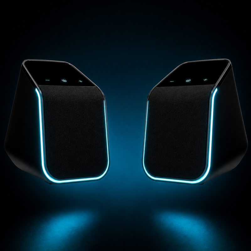Enceintes Bluetooth RGB NeonBass 200 20W et Spectre Synchronisable