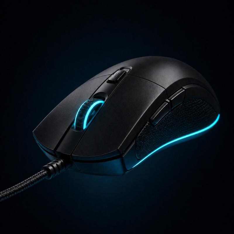 Souris Gaming Filaire PulseClick V3 - 25 600 DPI et 7 boutons