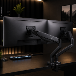 Bras Articulé Double Moniteur CyberArm Pro , jusqu'à 2×10 kg