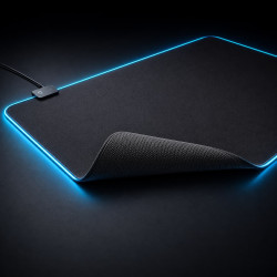 Tapis de souris XXL RGB NodePad - 900×400 mm et 14 zones lumineuses
